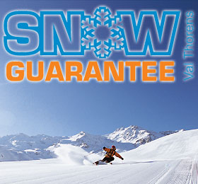 Schneegarantie in Val Thorens